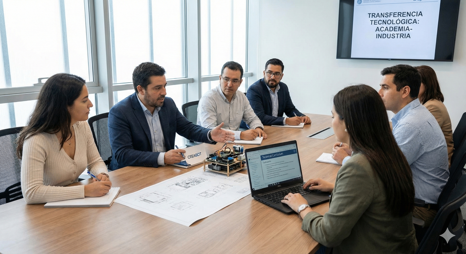 Reunión de transferencia tecnológica academia-industria
